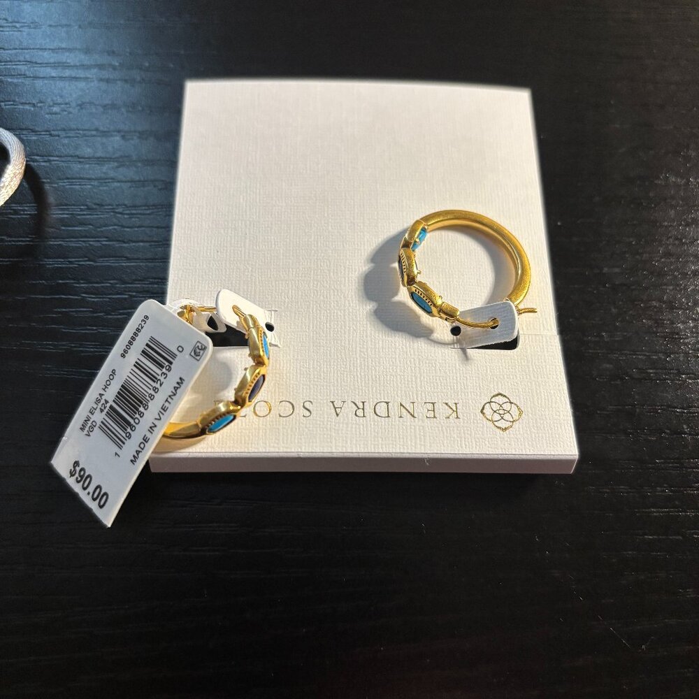 Kendra Scott hoop earrings